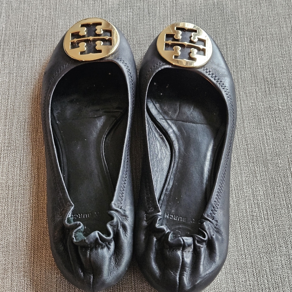 Tory Burch Reva Ballet Flats Size 8M
